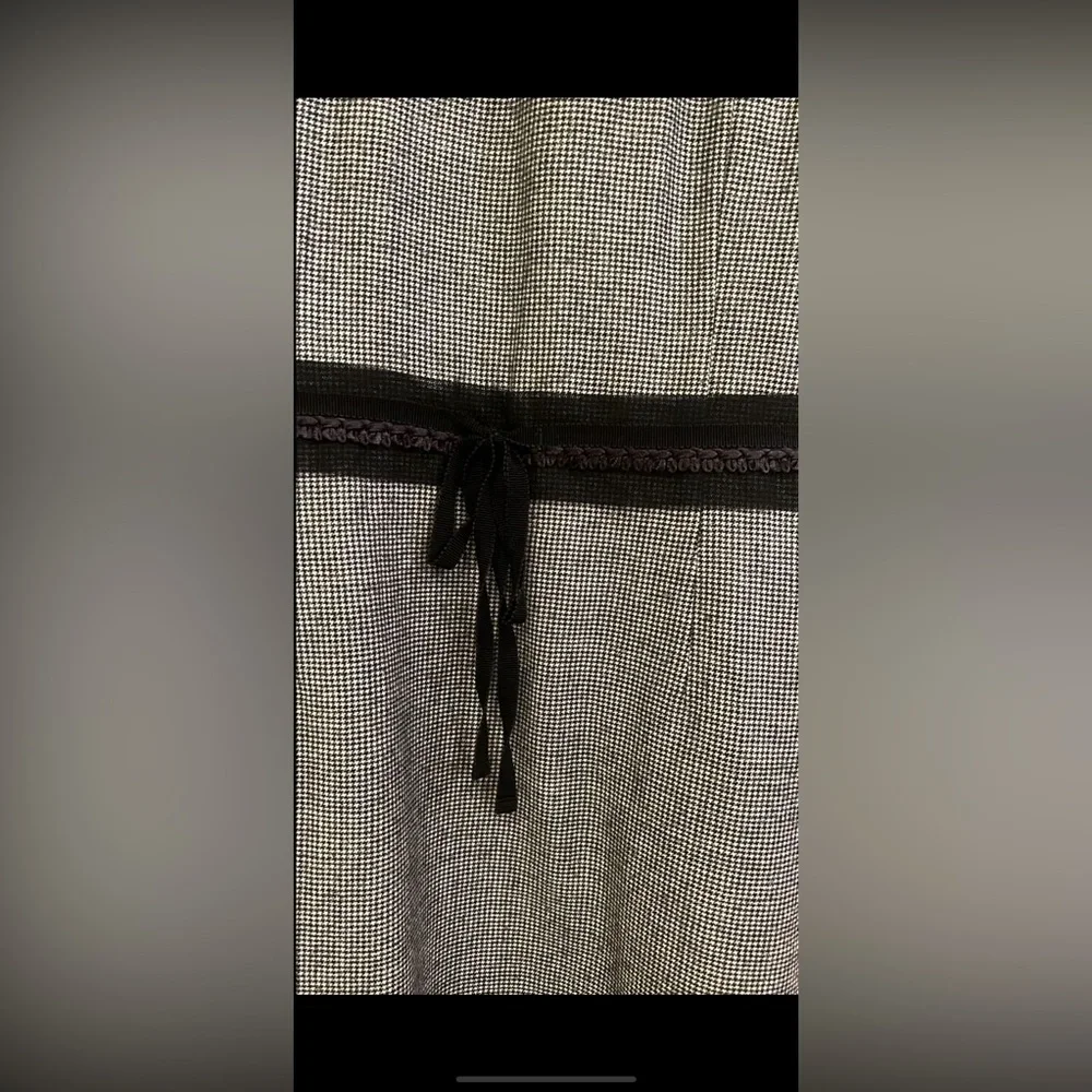 Bessini Elegant Black and Gray office Women's pencil Dress size M - Picture 7 of 10